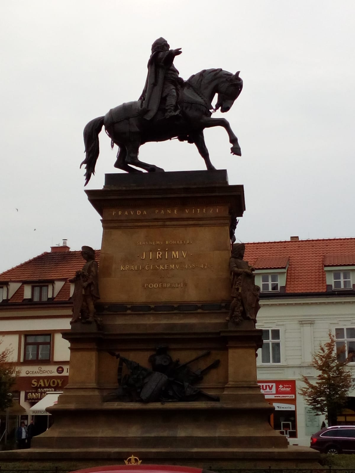 Vítá nás město Poděbrady