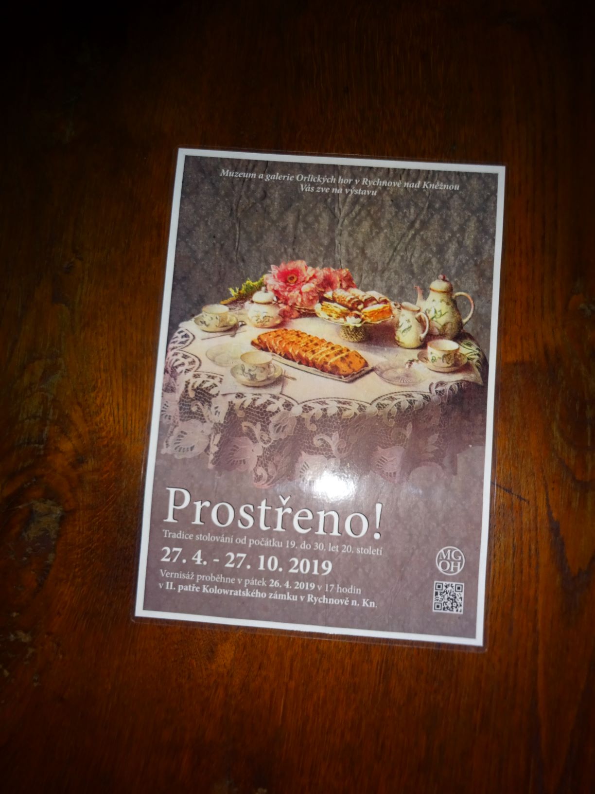 Hmm, tak to jsme zvědaví, jak se dříve stolovalo