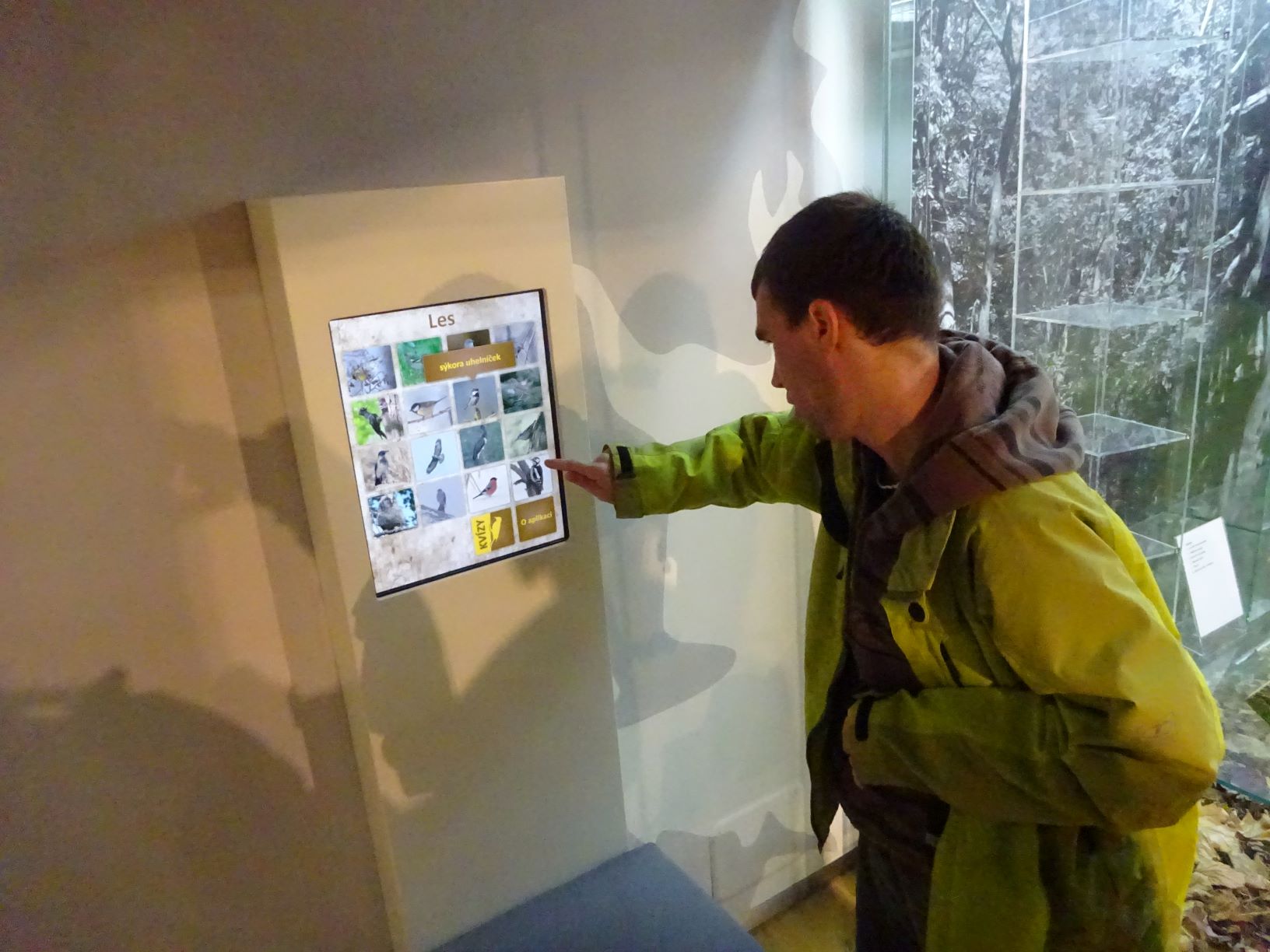 Interaktivní prohlídka muzea nás bavila