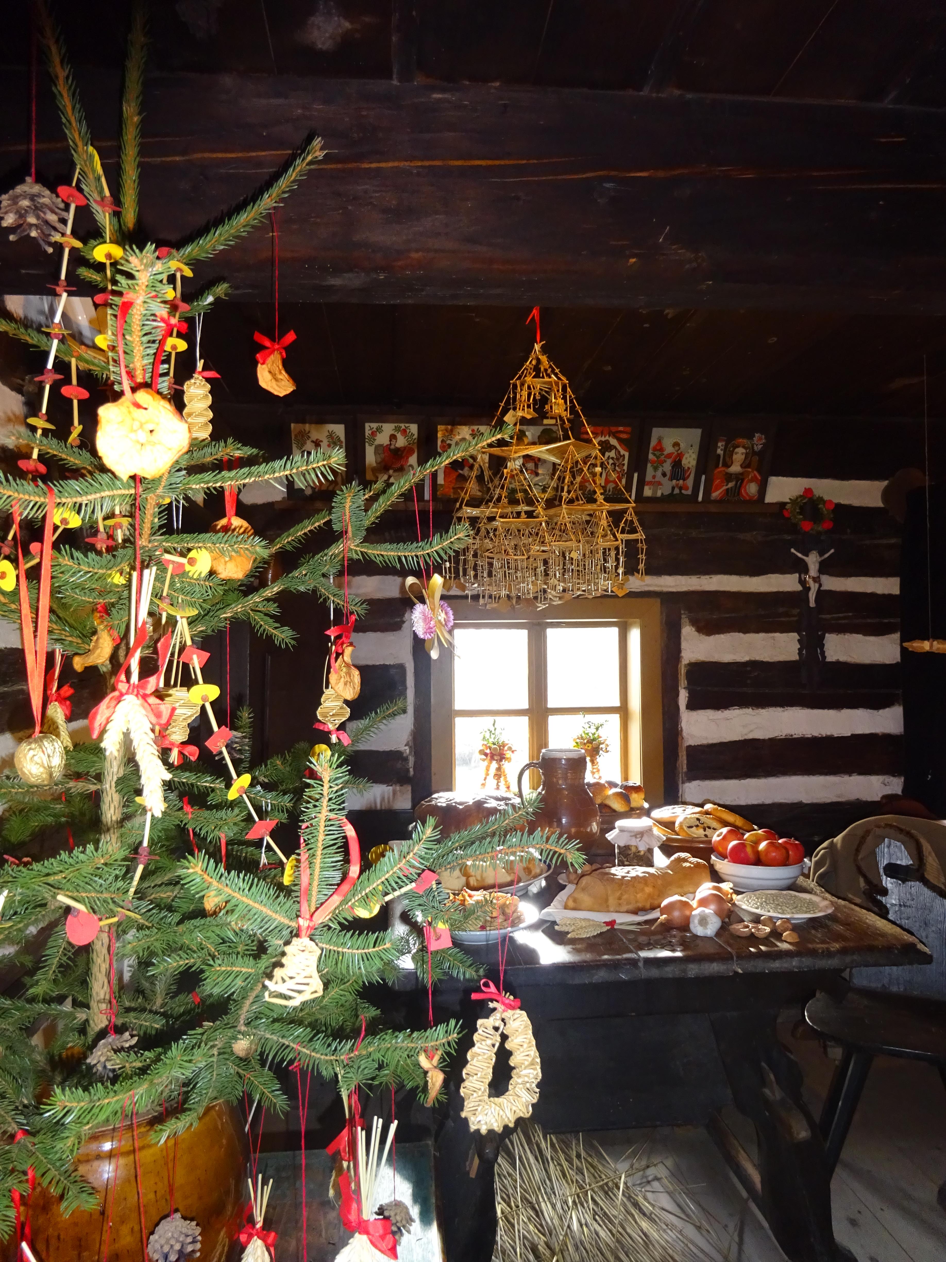 Vyzdobená chalupa zase v jiném pojetí