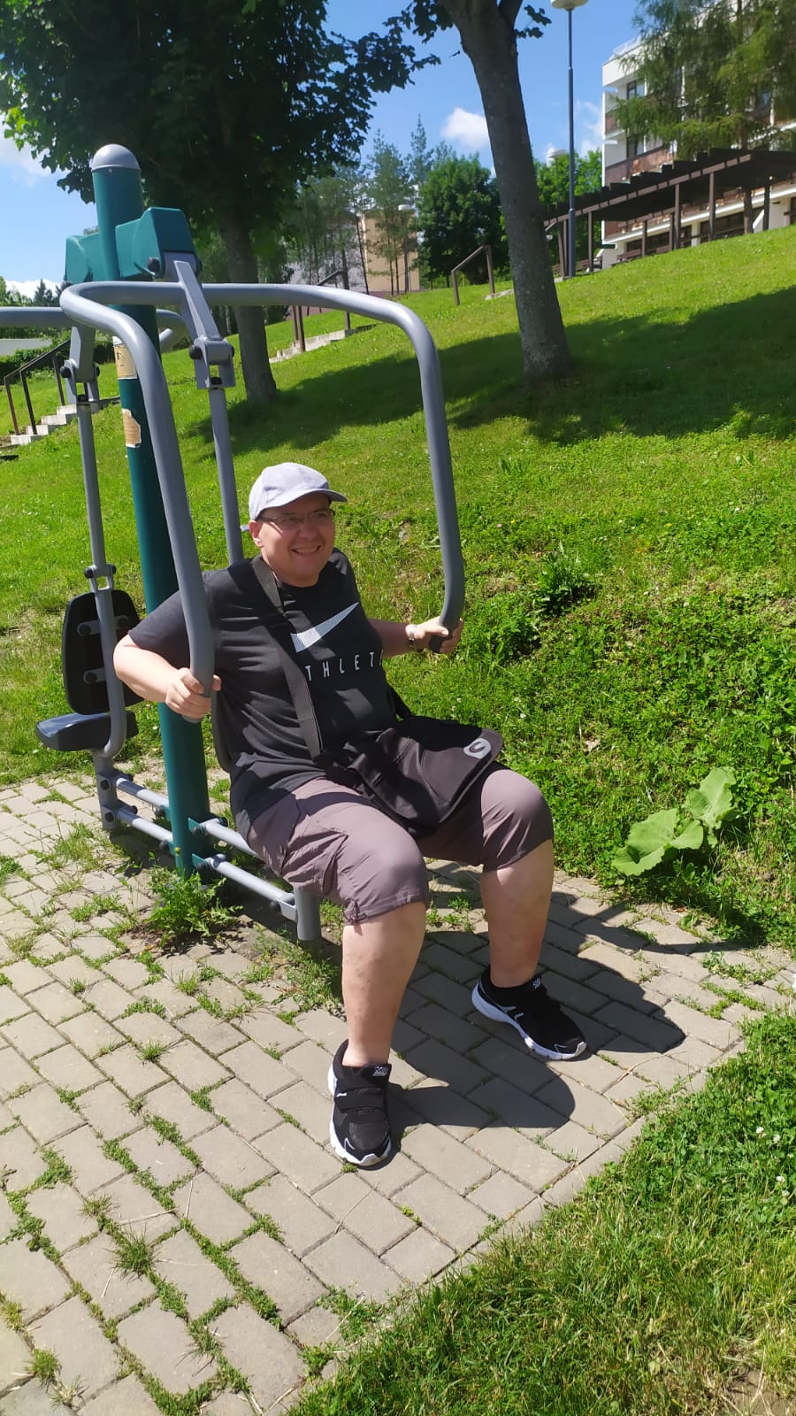 Prověřili jsme naší fyzičku ve venkovní posilovně