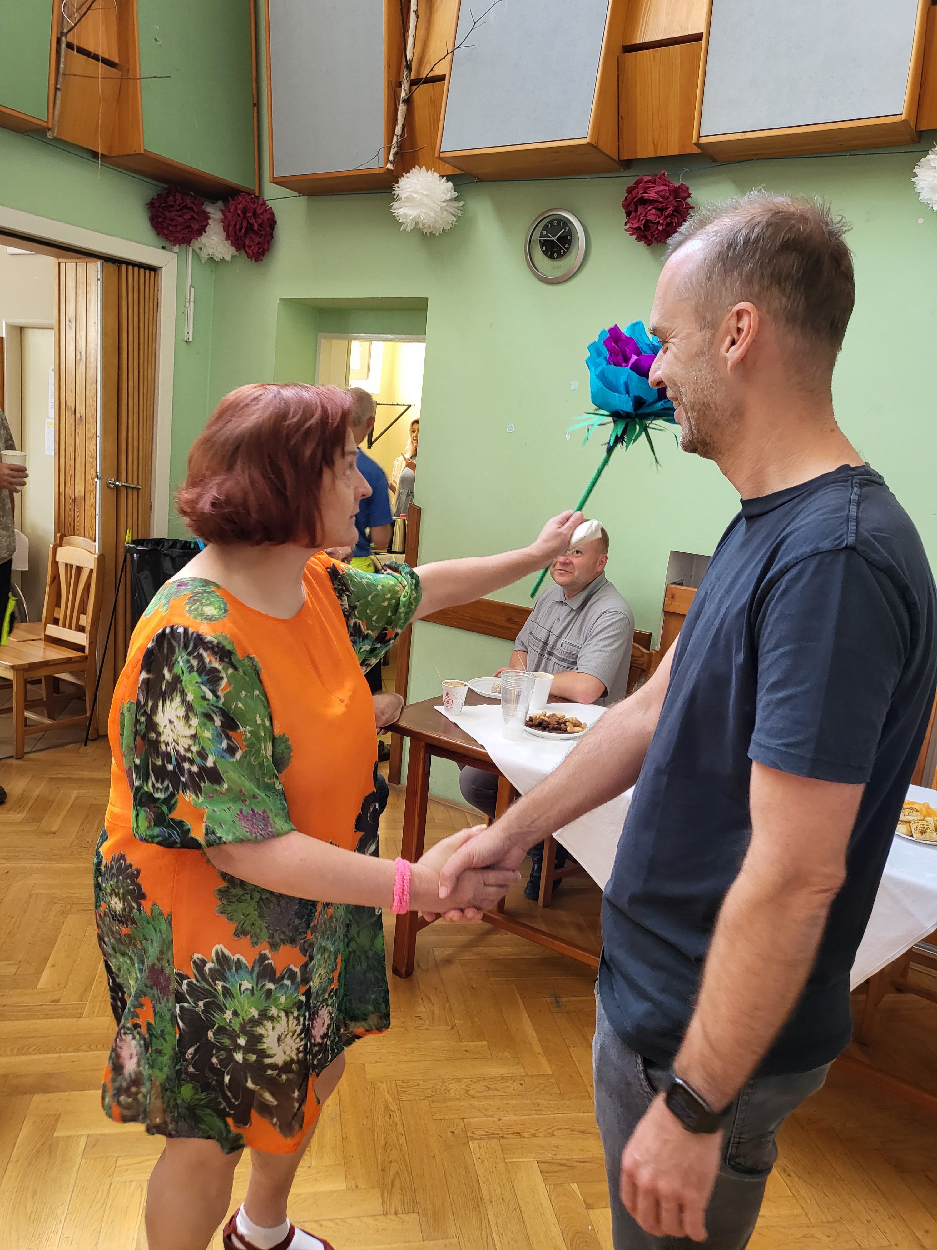 Nezapomenout přivítat hlavní osobnost - DJ Pavla Cejnara