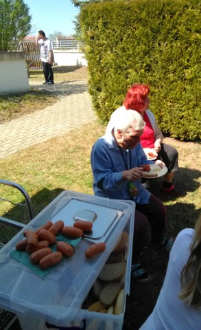 Vše je připraveno, můžeme opékat