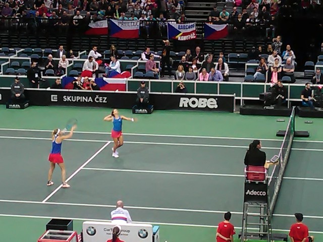 Fed Cup 2018 (ČR - Švýcarsko)
