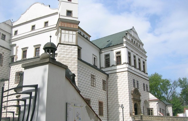 Cíl našeho výletu - Zámek Pardubice