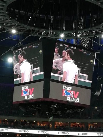 A slavných zahraničních tenistů