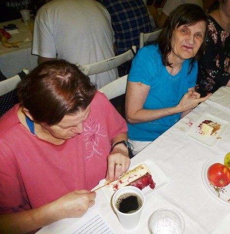 Podávala se káva a dortík, je to dobrota